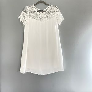 Mini White Dress